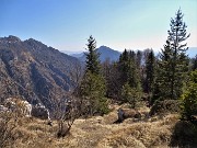 43 Dalla cima mi abbasso alla baita (1580 m circa).